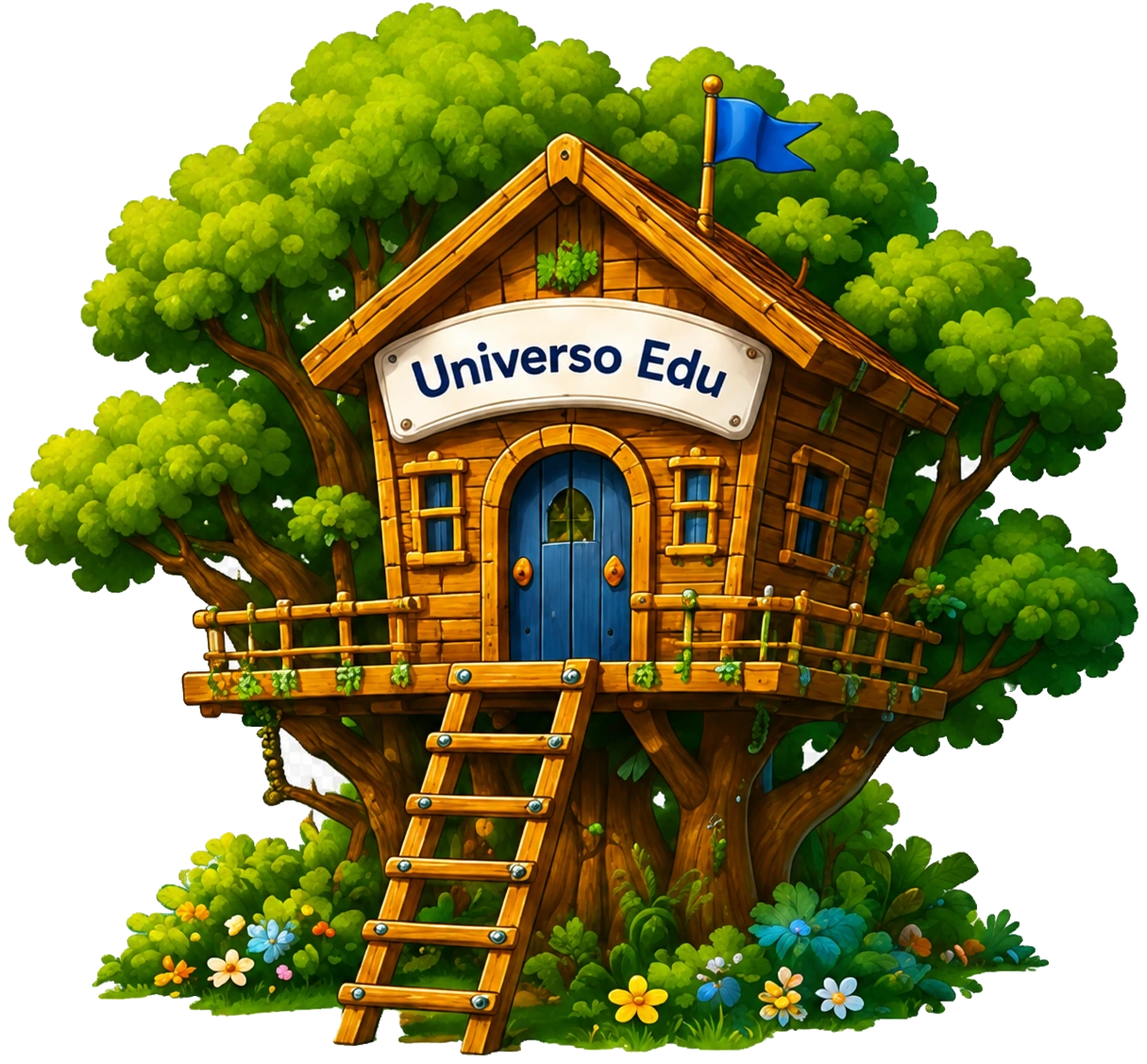 Casa na árvore Universo Edu
